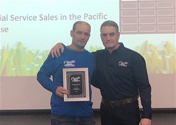 2018 Highest Residential Service Sales in the Pacific Lawn Sprinklers Franchise &  2018 Most Referral Rewards in a Service Area